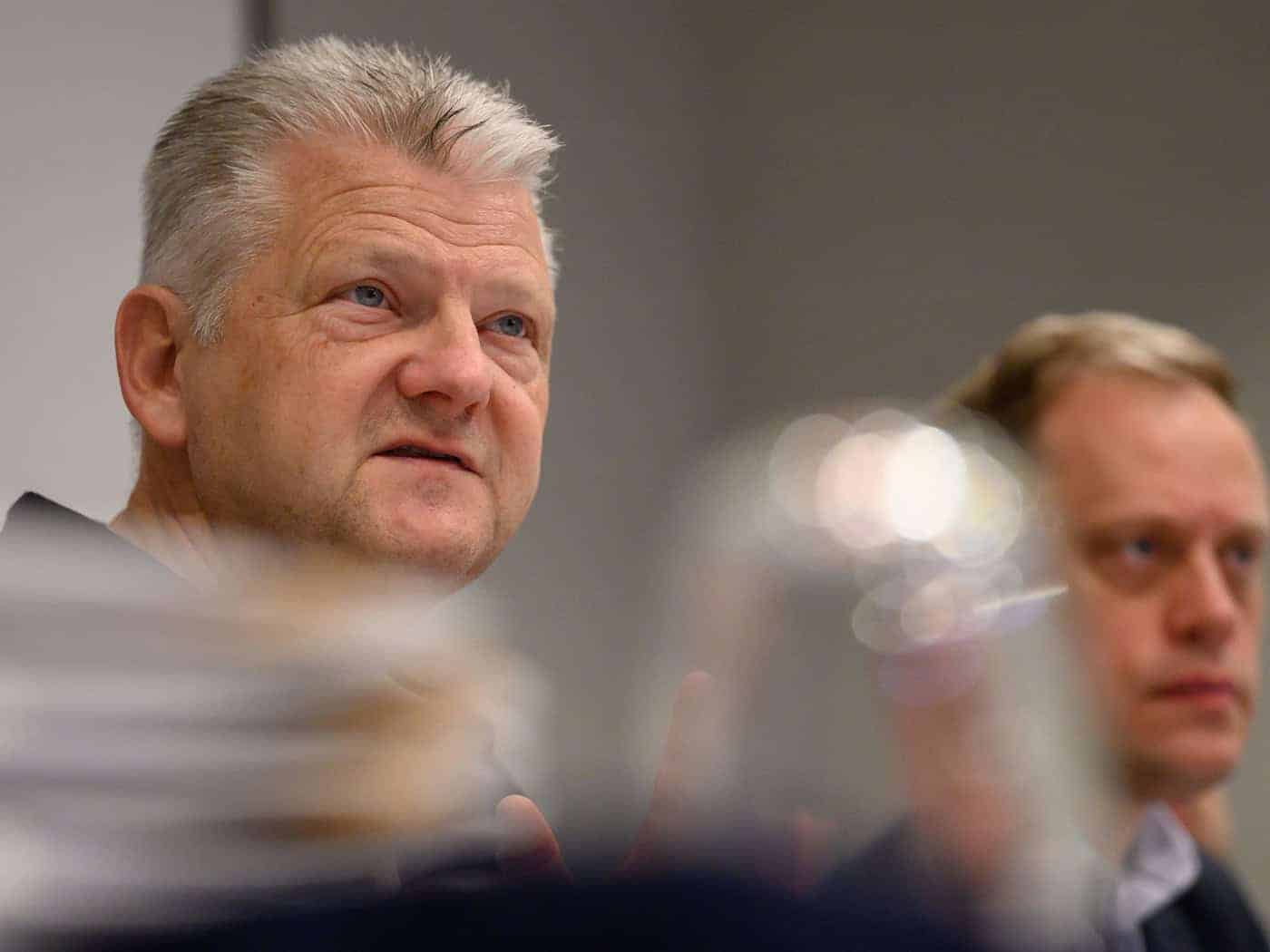 Der Vorsitzende der SPD-Landtagsfraktion, Stefan Politze, betonte die Bedeutung des Ehrenamtes. / Foto: Swen Pförtner/dpa