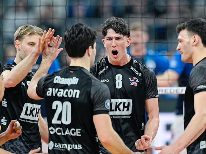 Die SVG Lüneburg steht im Halbfinale des CEV-Pokals. (Archivbild) / Foto: Uwe Anspach/dpa