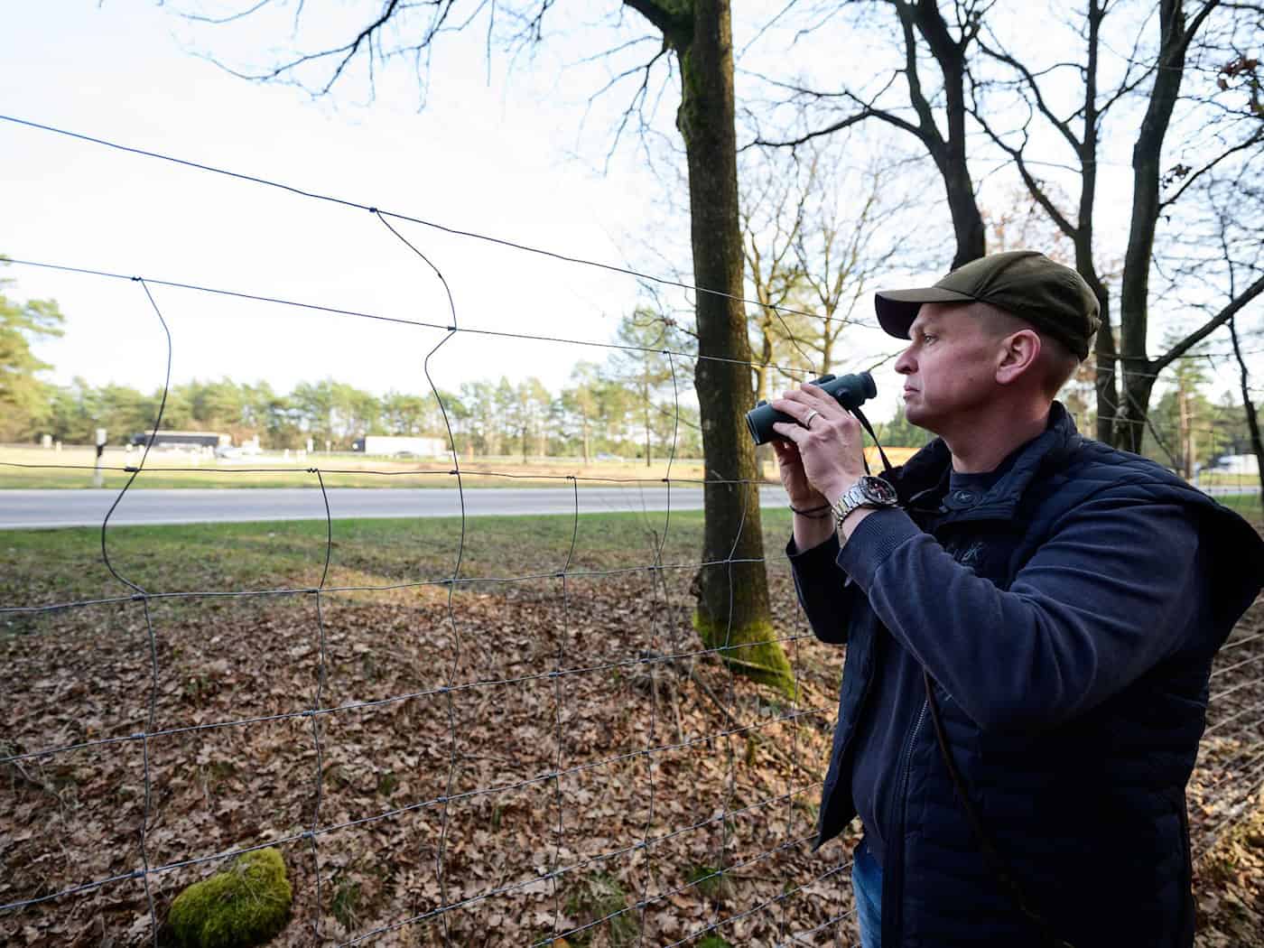 Jagdpächter Kai Hellwinkel  / Foto: Philipp Schulze/dpa