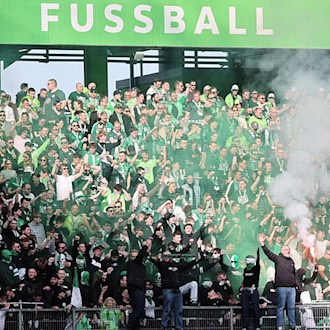 Die Volkswagen Arena soll gegen Werder Bremen in Wolfsburger Hand sein.   / Foto: Andreas Gora/dpa