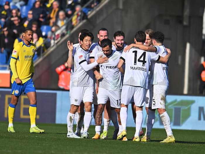 Preußen Münster gewinnt 2:1 bei Eintracht Braunschweig und verdrängt die Eintracht auf den Relegationsplatz