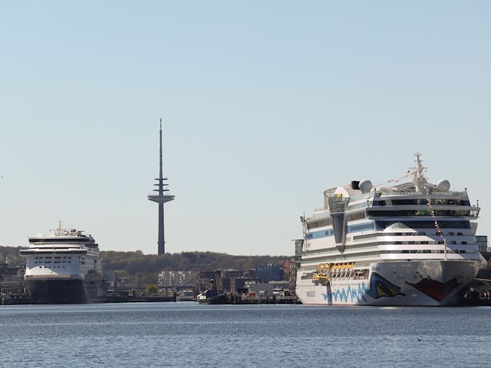 Kiel zählt zu Deutschlands beliebtesten Kreuzfahrthäfen Deutschlands. (Archivbild)  / Foto: Christian Charisius/dpa