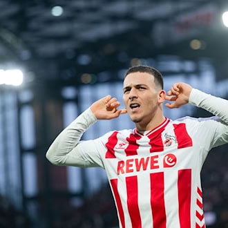  Der 1. FC Köln bangt um den Einsatz von Said El Mala. (Archivbild) / Foto: Marius Becker/dpa