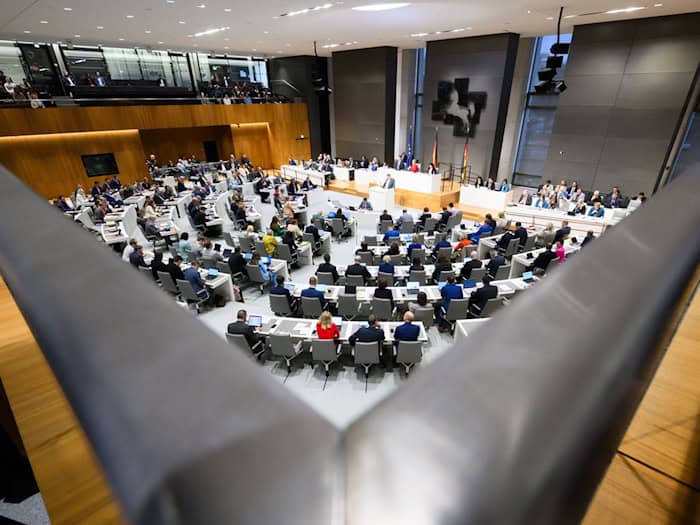 146 Abgeordnete sind derzeit in Niedersachsens Landtag vertreten. (Archivbild) / Foto: Julian Stratenschulte/dpa