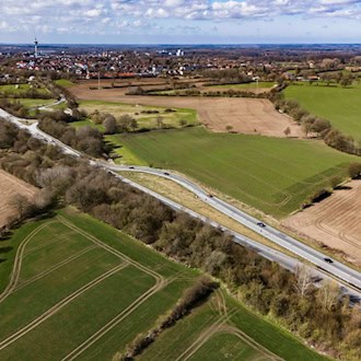 Die Küstenautobahn A20 soll von Schleswig-Holstein nach Niedersachsen weiter gebaut werden. (Archivfoto) / Foto: Frank Molter/dpa