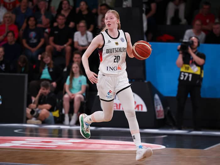 Frieda Bühner gehört in der Nationalmannschaft zu den Leistungsträgerinnen. / Foto: Christian Charisius/dpa