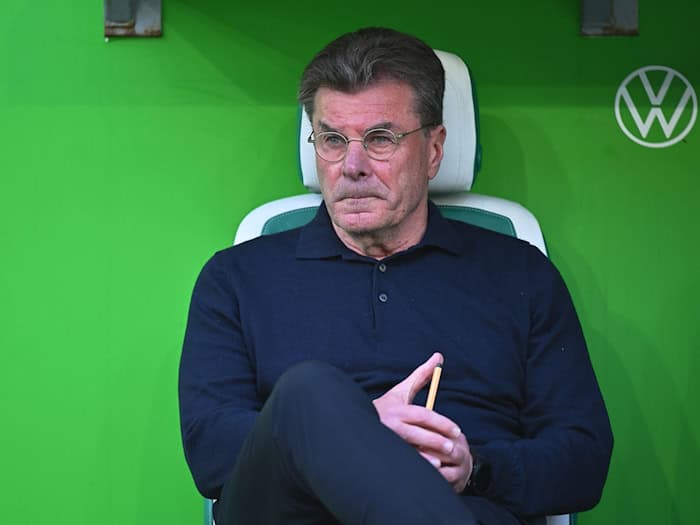 Dieter Hecking wartet mit dem VfL Wolfsburg weiter auf den ersten Sieg unter seiner Regie. / Foto: Swen Pförtner/dpa