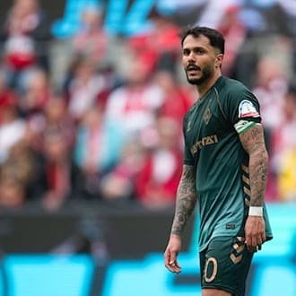 Für Werder-Spieler Bittencourt ist im Abstiegskampf noch alles offen. / Foto: Marius Becker/dpa