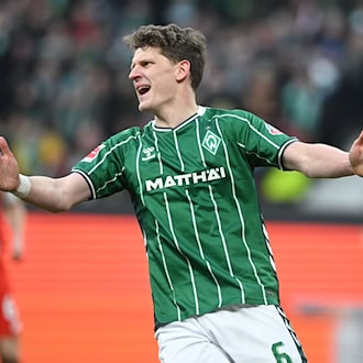 Über den Einsatz von Jens Stage im Nordderby gegen den Hamburger SV wird nach dem Abschlusstraining am Freitag entschieden. (Archovbild) / Foto: Carmen Jaspersen/dpa