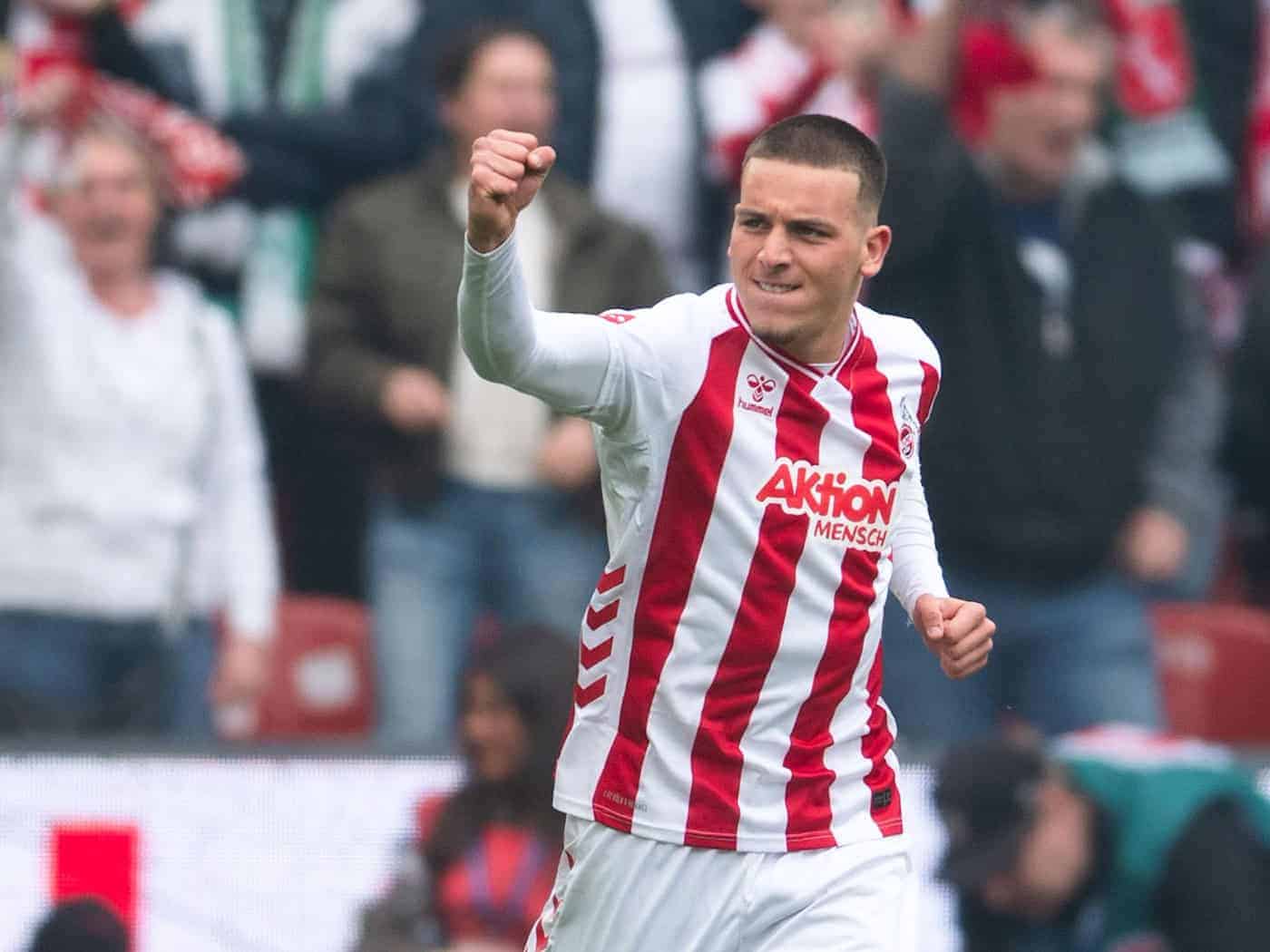 Said El Mala ließ die FC-Fans früh jubeln. / Foto: Marius Becker/dpa