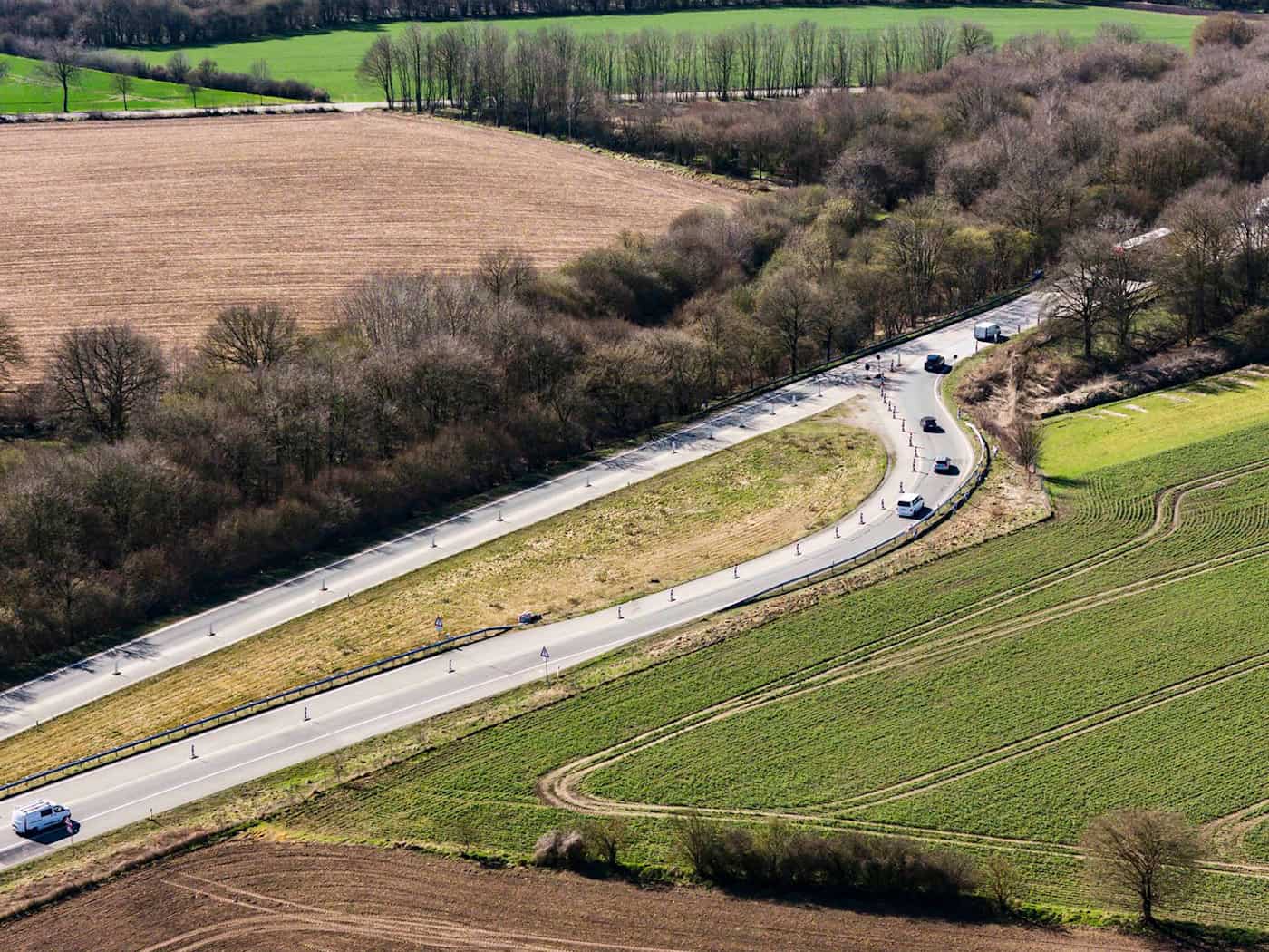 Ende Mai erfolgt der Spatenstich für den Weiterbau der A20 bei Bad Segeberg. (Archivbild) / Foto: Frank Molter/dpa