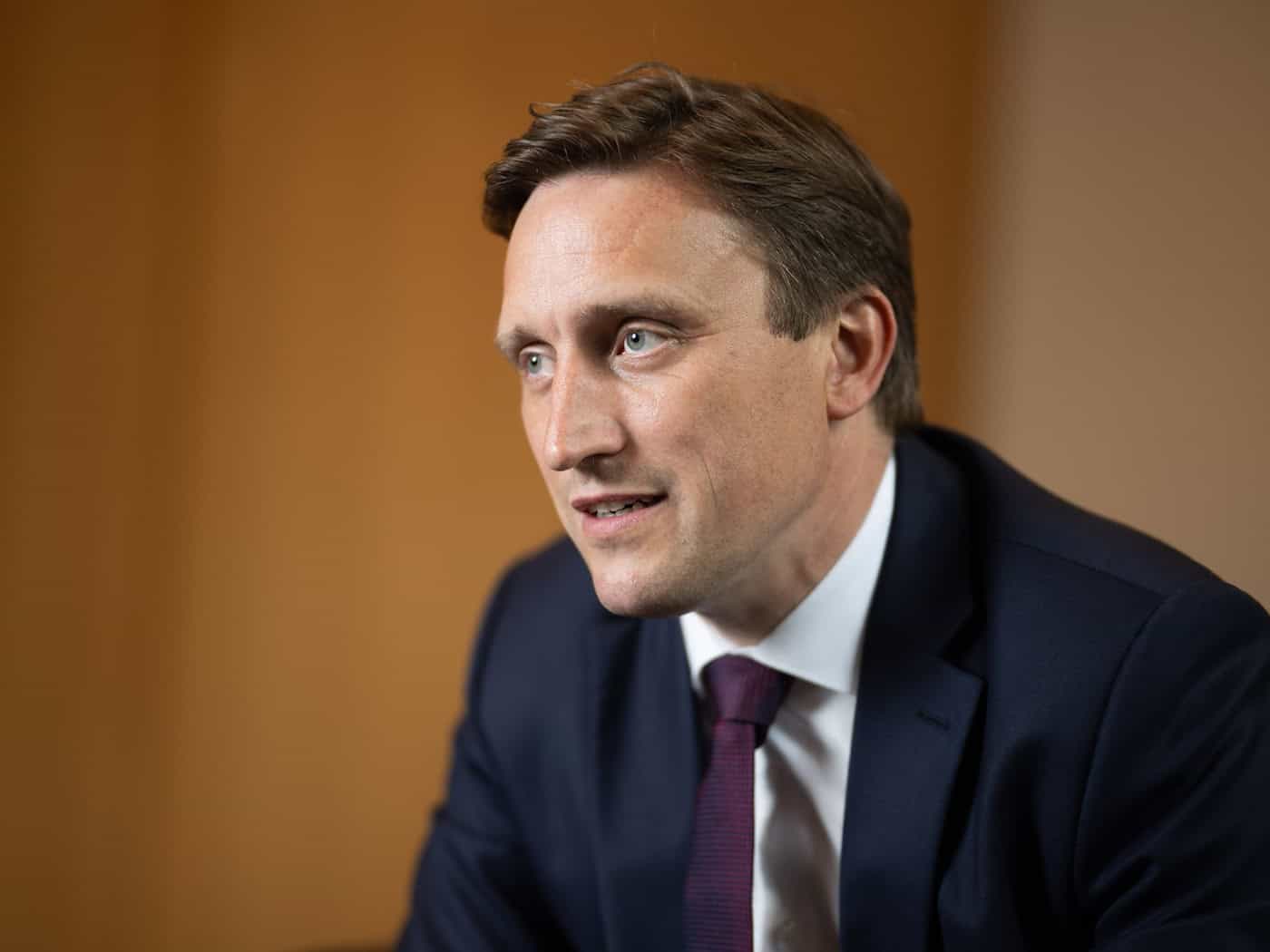 Er führt Partei und Fraktion der CDU in Niedersachsen: Sebastian Lechner. (Archivbild) / Foto: Julian Stratenschulte/dpa