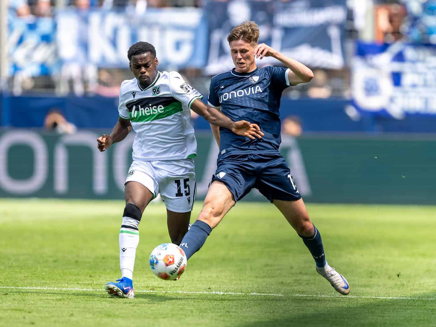 Hannover 96 tat sich beim Auswärtsspiel in Bochum schwer.  / Foto: David Inderlied/dpa