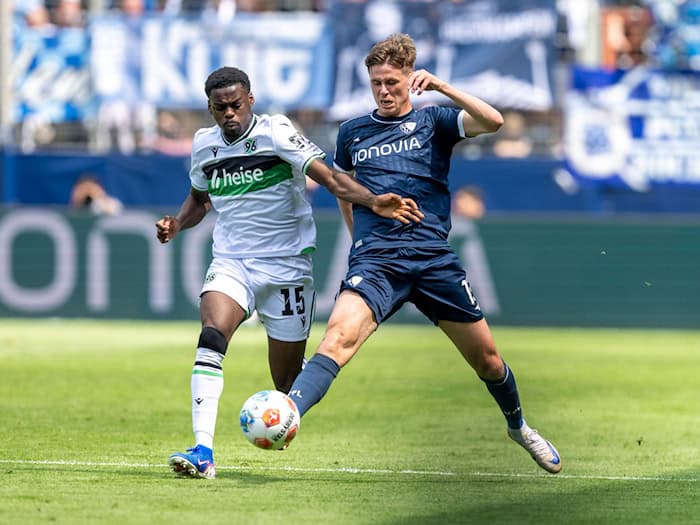 Hannover 96 tat sich beim Auswärtsspiel in Bochum schwer.  / Foto: David Inderlied/dpa