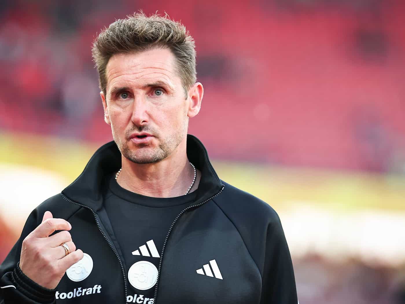 Letzter Saisonstopp in Hannover: Miroslav Klose. (Archivbild)  / Foto: Daniel Karmann/dpa
