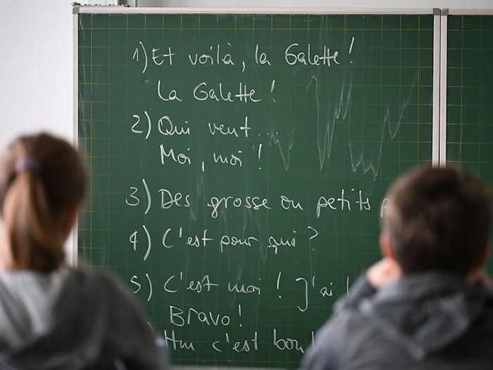 In Spanisch und Französisch wurden Anforderungen an die Schulkinder nach hinten verschoben. (Symbolbild) / Foto: Michael Brandt/dpa