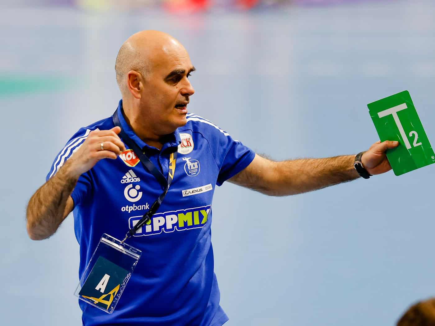Trainer Juan Carlos Pastor und die TSV Hannover-Burgdorf hatten im Viertelfinal-Rückspiel Heimrecht. (Archivbild) / Foto: Frank Molter/dpa
