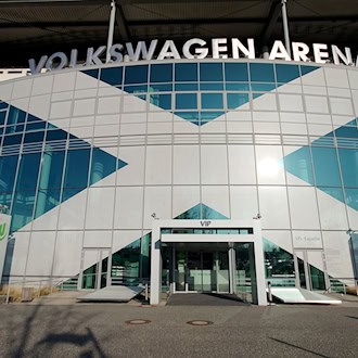 In der Relegation entscheidet sich, ob es in der Volkswagen Arena weiter Erstliga-Fußball gibt. (Archivfoto) / Foto: Frank Johannsen/dpa