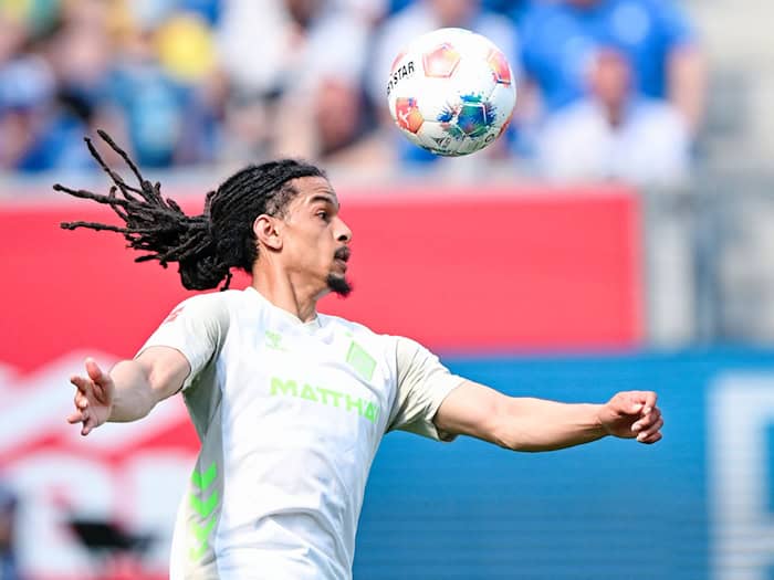 Isaac Schmidt wird Werder nach dieser Saison wieder verlassen. (Archivbild) / Foto: Uwe Anspach/dpa
