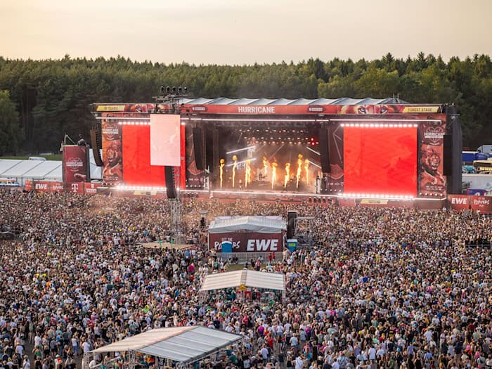 Das Hurricane zählt zu den größten Festivals in Deutschland. (Symbolbild)  / Foto: Markus Hibbeler/dpa