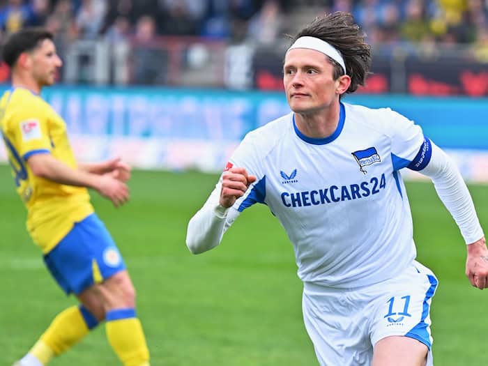 Fabian Reese steht vor einem Wechsel innerhalb der 2. Bundesliga. (Archivbild) / Foto: Swen Pförtner/dpa