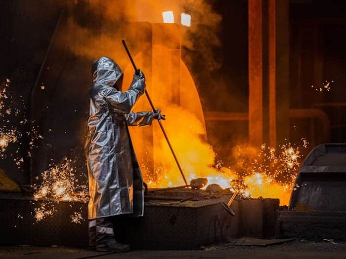 Erwartet werden bei der Demonstration Teilnehmer von etwa 30 Betrieben der Stahlindustrie aus dem ganzen Bundesgebiet. (Symbolbild) / Foto: Rolf Vennenbernd/dpa