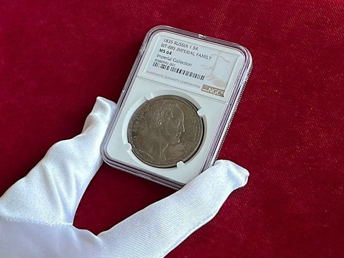 Münze aus Hohenzollern-Sammlung für 700.000 Euro versteigert