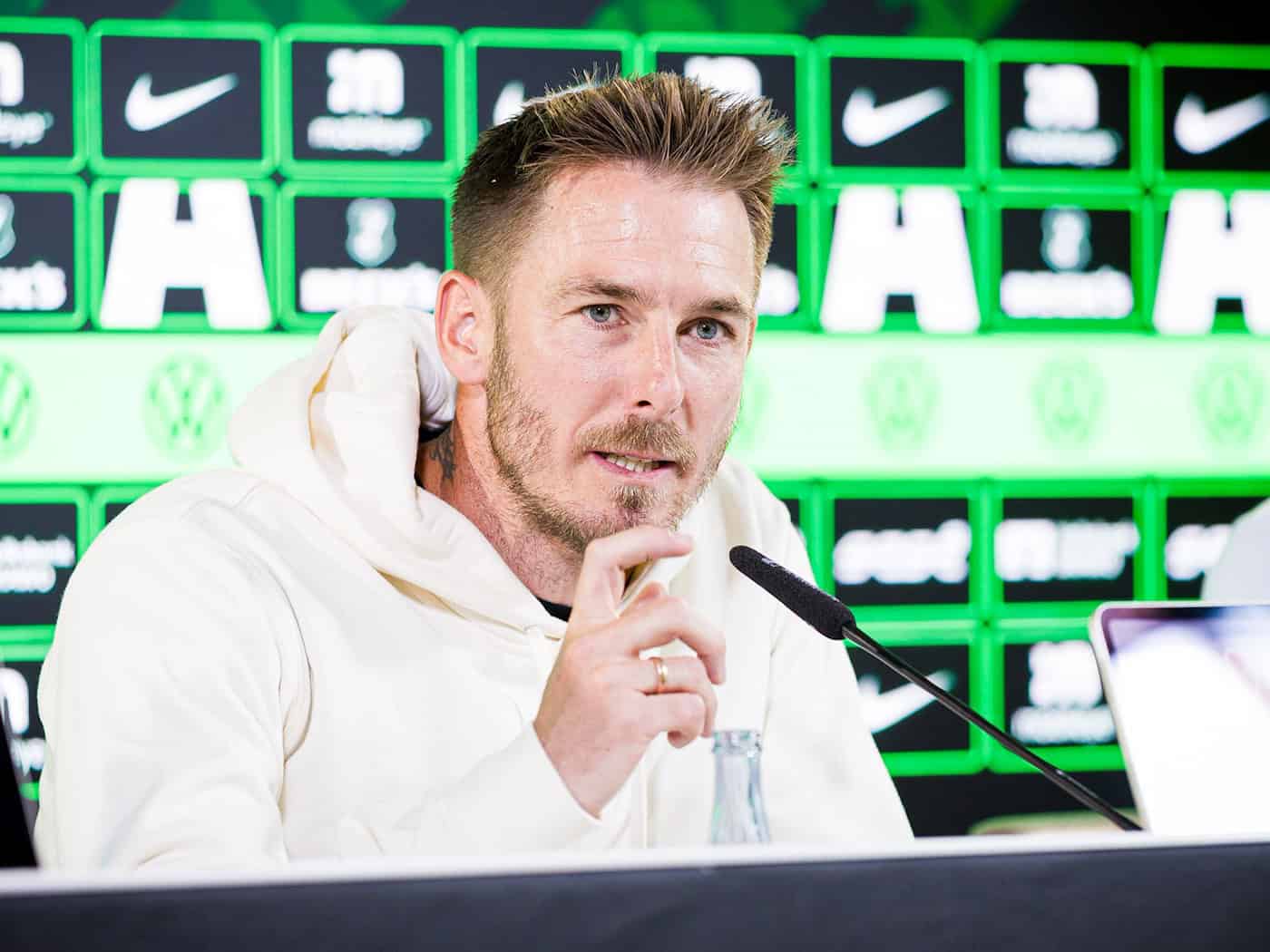 Tobias Strobl ist heiß auf seine Aufgabe beim VfL Wolfsburg. / Foto: Moritz Frankenberg/dpa