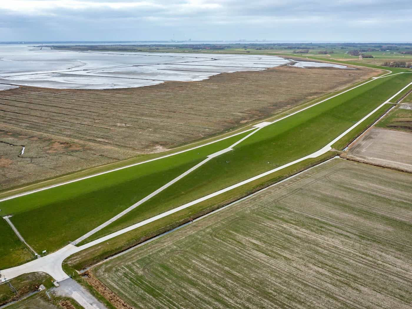 Deiche schützen vor dem Meer. In Zukunft müssen sie höher gebaut werden. (Archivbild) / Foto: Sina Schuldt/dpa
