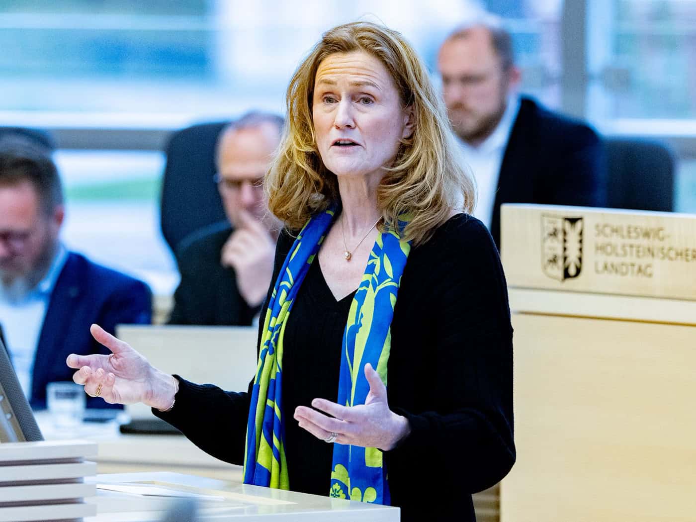 Schleswig-Holsteins Finanzministerin Silke Schneider (Grüne) ist für Änderungen an der Erbschaftsteuer. (Archivbild) / Foto: Axel Heimken/dpa