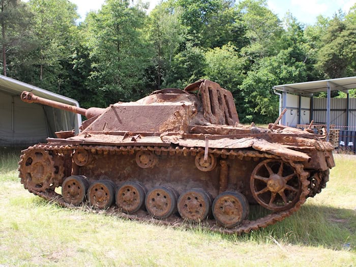 Sturmgeschütz im Sand - Wie ein Zufallsfund ins Museum kommt