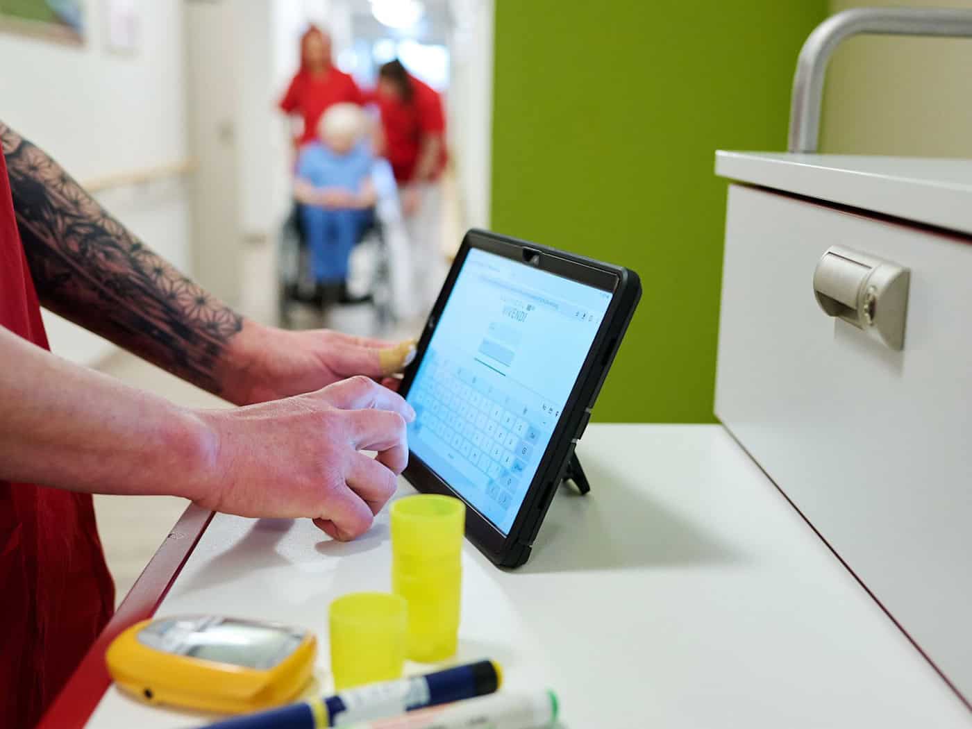 Nach einem Hackerangriff in Niedersachsen sind Patientendaten im Darknet gelandet. (Symbolbild) / Foto: Bernd Thissen/dpa