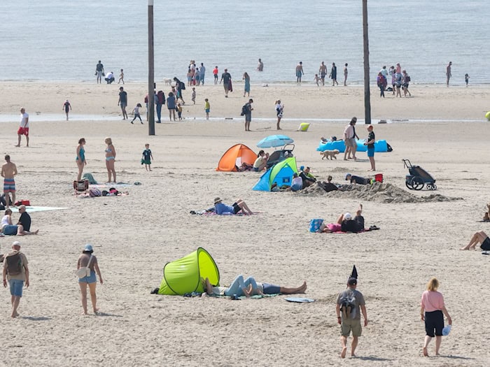 Strandbesucher liegen an der Nordsee. (Archivbild)  / Foto: Bodo Marks/dpa