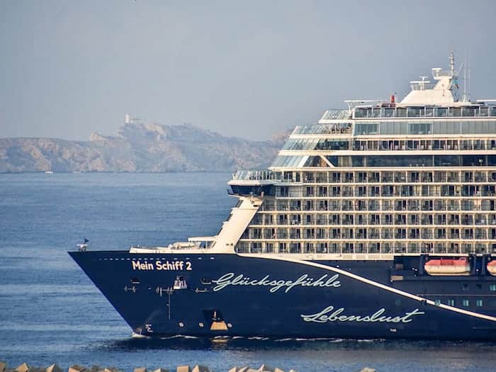 Auch der Kreuzfahrtanbieter Tui Cruises beteiligt sich an dem Programm. (Archivbild) / Foto: Gerard Bottino/SOPA Images via ZUMA Press Wire/dpa
