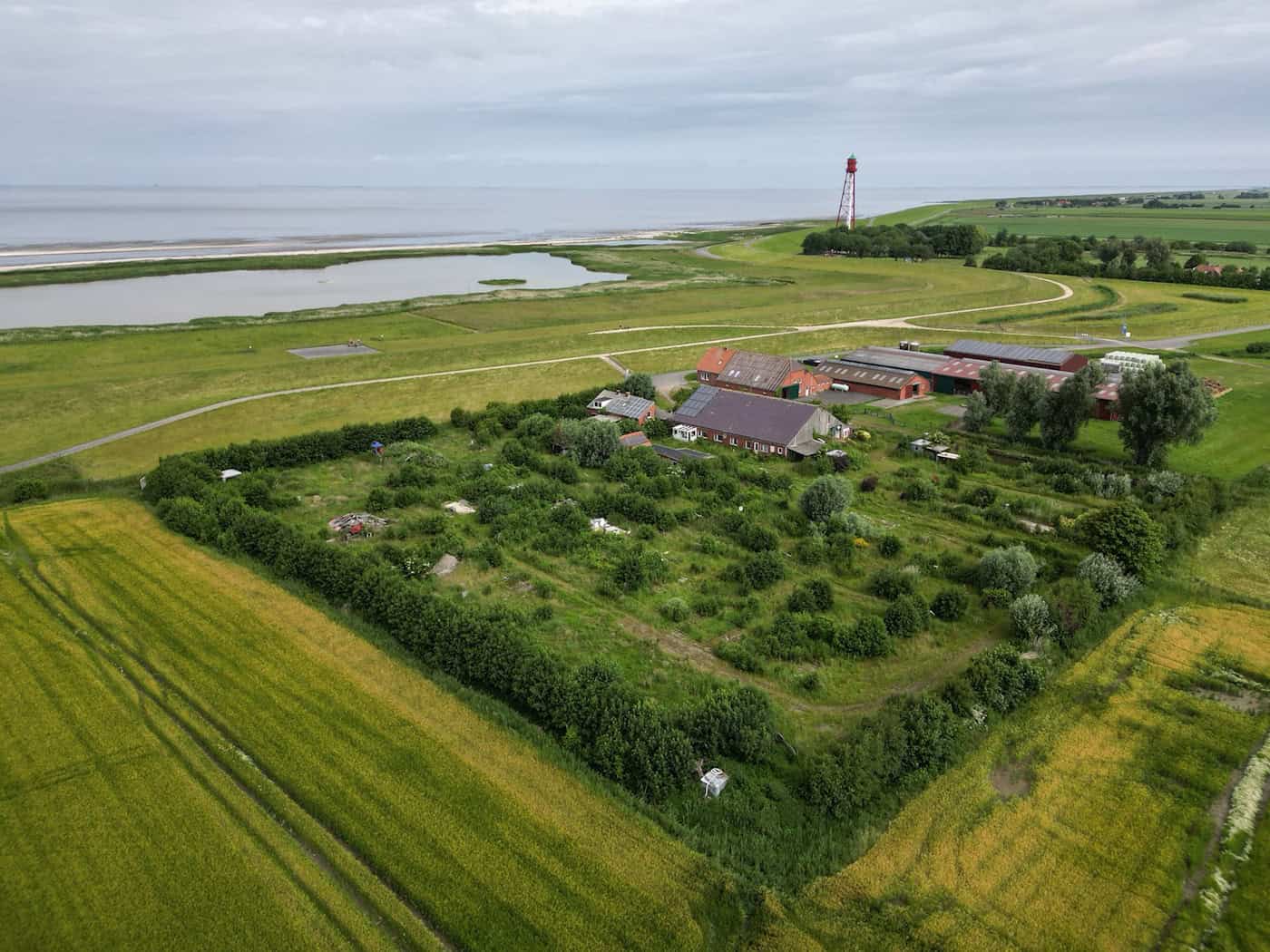 Der verlassene Campingplatz Dyksterhus in Ostfriesland soll versteigert werden. / Foto: Lars Penning/dpa