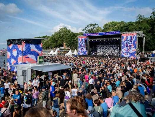 Watt en Schlick Fest in Dangast: 6.000 Besucher, mehr als 80 Konzerte am Wattenmeer