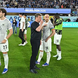 Christian Eriksen wird in der dänischen Heimat seine Reha starten. Ein Verbleib beim VfL ist offen. / Foto: Swen Pförtner/dpa