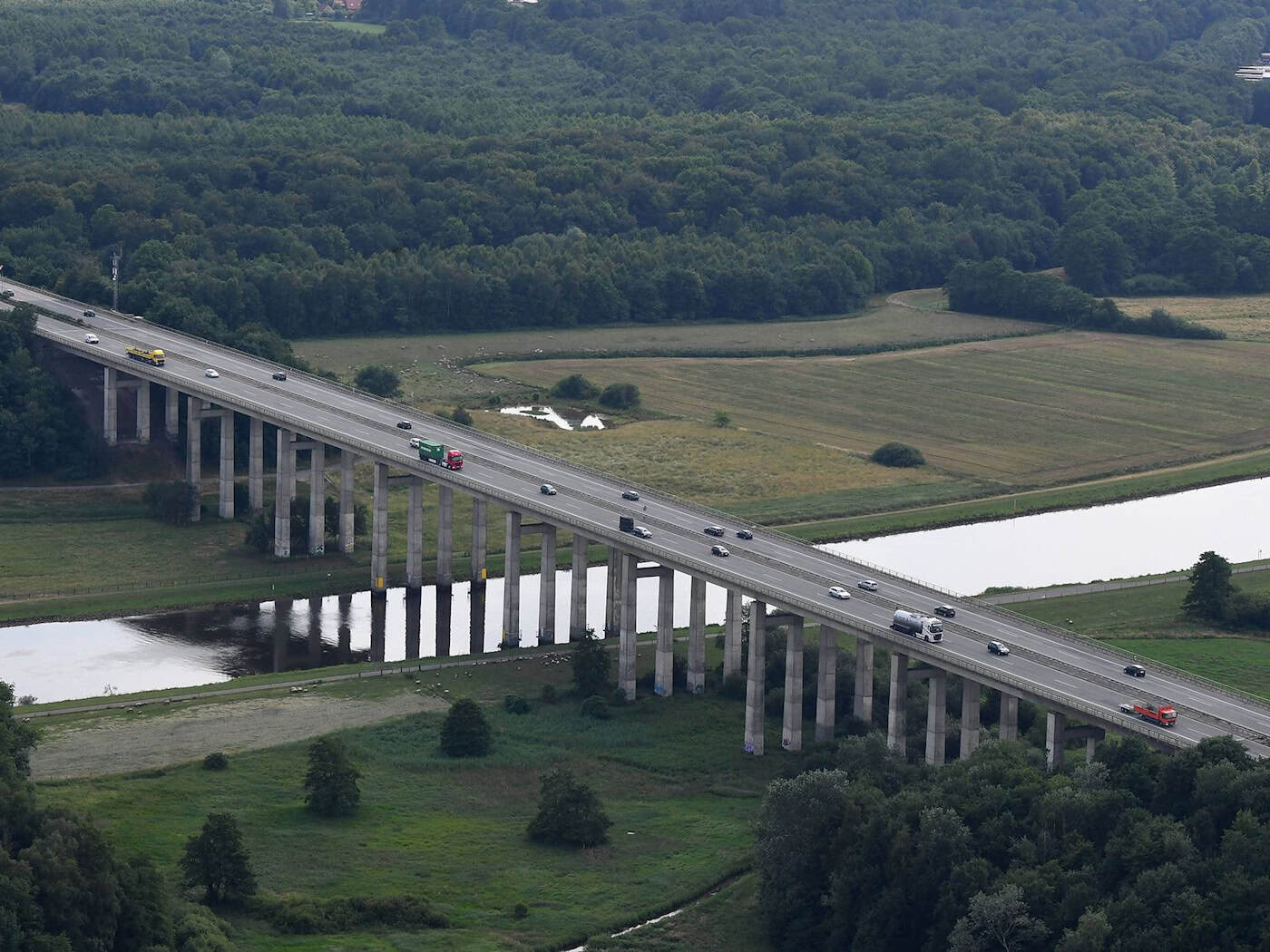 Oldenburg: Nordfahrbahn der A29 ab Mittwoch über neue Huntebrücke