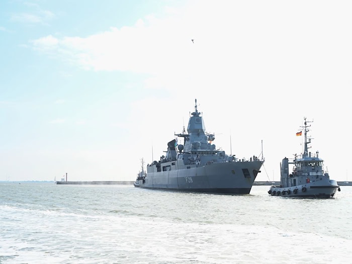 Fregatte «Sachsen» von Nato-Einsatz zurückgekehrt