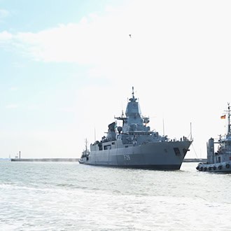Fregatte «Sachsen» von Nato-Einsatz zurückgekehrt