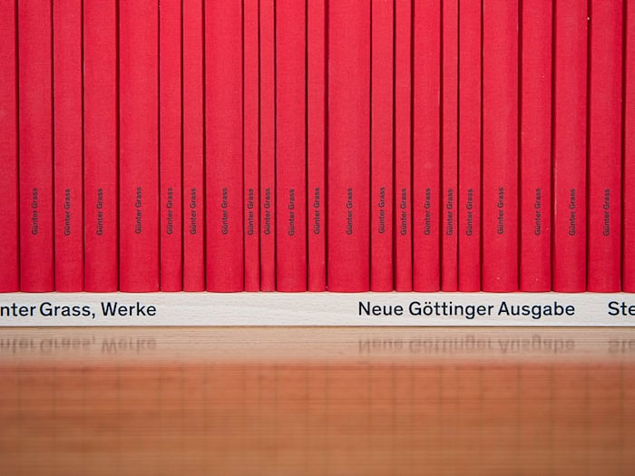 Der Göttinger Steidl-Verlag steckt in einem vorläufigen Insolvenzverfahren. Der Verlag hält die Weltrechte am Werk von Günter Grass. (Archivbild) / Foto: Swen Pförtner/dpa