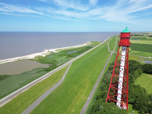 Ostfrieslands «Eiffelturm»: Der höchste deutsche Leuchtturm?