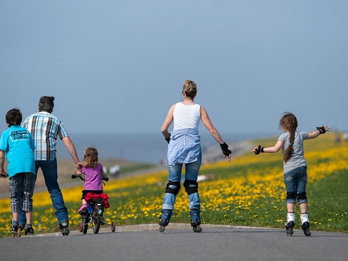 In Niedersachsen wächst der Anteil der Kinder mit mehreren Geschwistern. (Symbolbild) / Foto: Matthias Balk/dpa