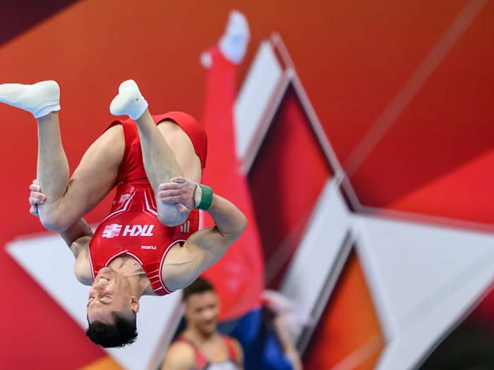 Holt noch einmal eine Mehrkampf-Medaille: Andreas Toba. / Foto: Robert Michael/dpa