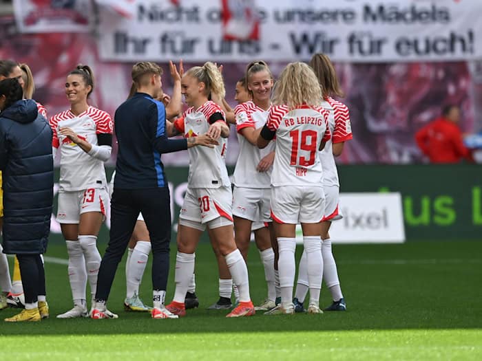 Julia Landenberger wechselt von Ligakonkurrent Leipzig nach Wolfsburg. / Foto: Hendrik Schmidt/dpa