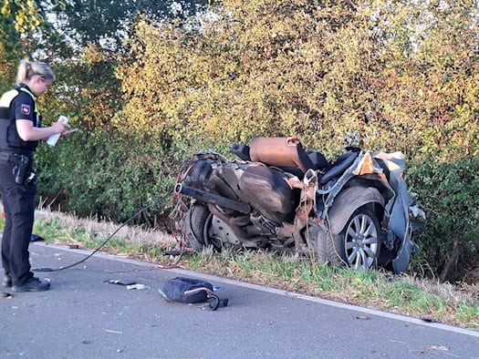 23-Jähriger bei Alleinunfall in Achim (Landkreis Verden) tödlich verunglückt
