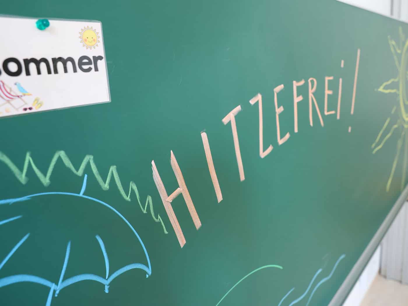 Gewerkschaft fordert Hitzeschutz-Ampel für Schulen