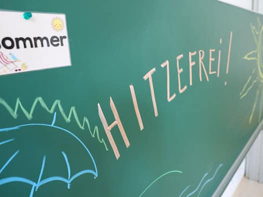 Gewerkschaft fordert Hitzeschutz-Ampel für Schulen