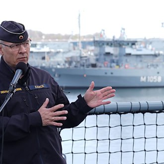 Marineinspekteur Kaack: Russland bleibt vor allem in der Ostsee eine konstante Bedrohung