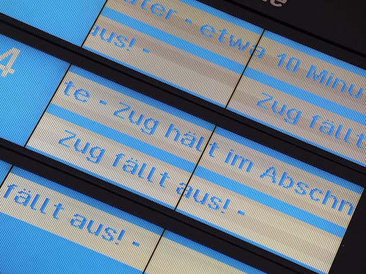 Zugausfälle - Was Bahnreisende im August wissen müssen
